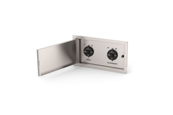 Fire Magic 1 Hour Double Stainless Steel Gas Timer Box - 5521-12T