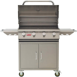 Bull Outlaw 30-Inch 4-Burner Gas Grill with Cart