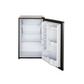 Blaze 20-Inch 4.4 Cu. Ft. Right Hinge Compact Refrigerator with Stainless Steel Door & Towel Bar Handle