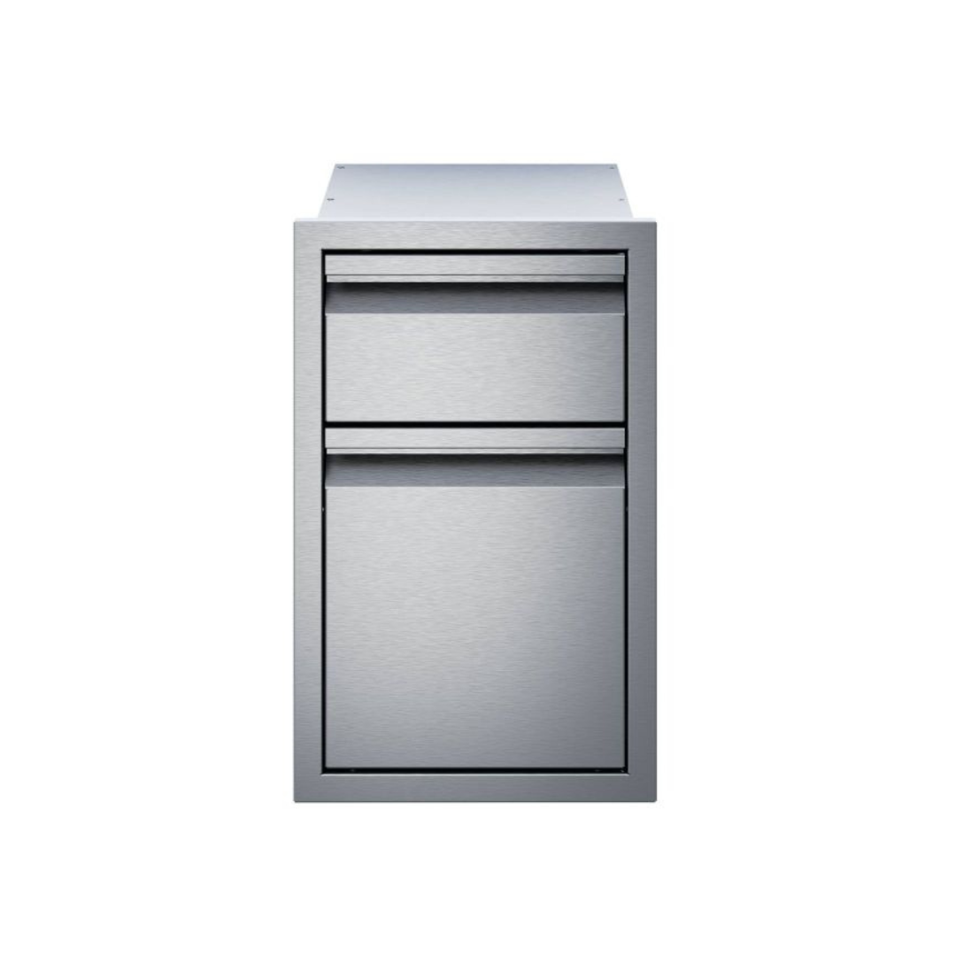 Twin Eagles 13-Inch Stainless Steel Double Access Drawer