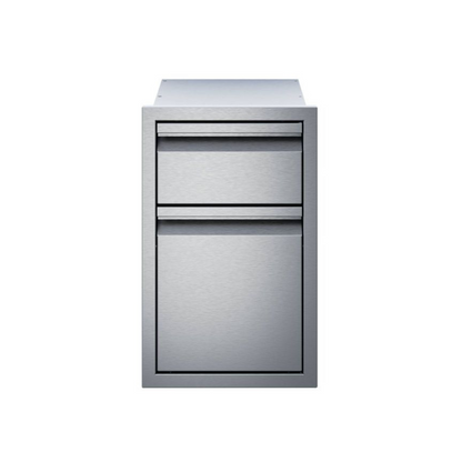 Twin Eagles 13-Inch Stainless Steel Double Access Drawer