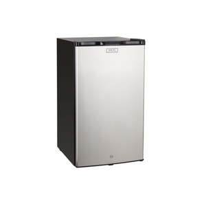 American Outdoor Grill 21-Inch 4.2 Cu. Ft. Compact Stainless Steel Refrigerator with Locking Door & Recessed Handle