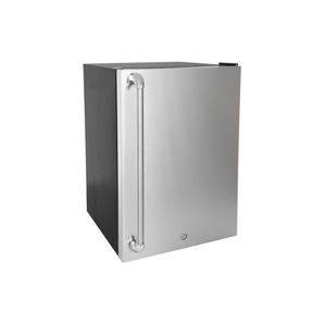 Blaze 20-Inch 4.4 Cu. Ft. Right Hinge Compact Refrigerator with Stainless Steel Door & Towel Bar Handle