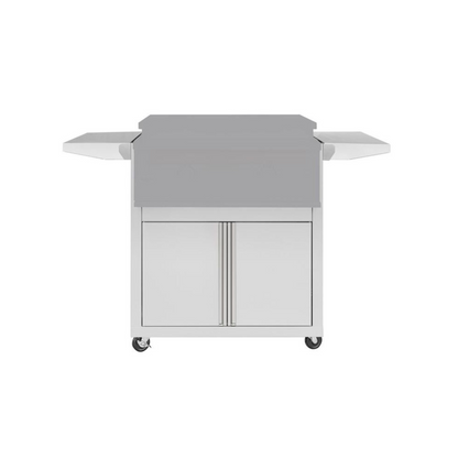 TrueFlame Deluxe Cart with 2 Fold-Down Side Shelves for 30-Inch Griddle