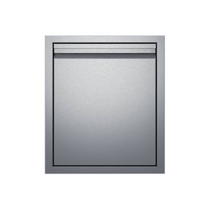 Twin Eagles 18-Inch Right-Hinged Stainless Steel Single Access Door with Soft-Close
