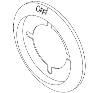 Delta Heat Knob Bezel - 13199