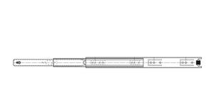 Delta Heat Slide, Drawer, 24" Pair - 14415