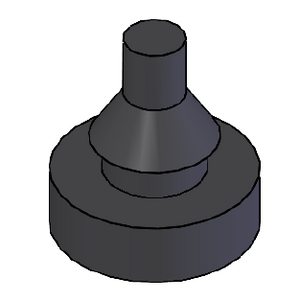 Delta Heat Hood Bumper, Rubber - 14128
