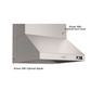 AOG 36-Inch Stainless Steel Outdoor Vent Hood