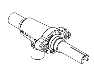 Twin Eagles Burner Valve, Straight - 15106