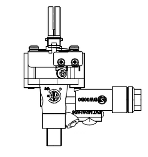 Delta Heat Safety Burner Valve - Infrared Rotisserie - 15136