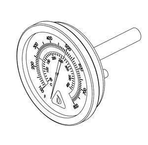 Delta Heat Hood Thermometer - 15372