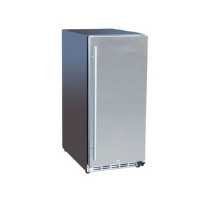 American Made Grills 15-Inch Outdoor Rated Fridge with Stainless Door