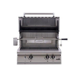 PGS Legacy Newport Gourmet 30-Inch Built-In Gas Grill with Infrared Rear Burner