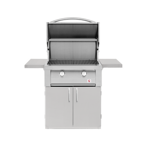 Summerset Resort 30-Inch 2-Burner Commercial Gas Grill On Pedestal Cart