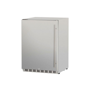 American Made Grills 24-Inch 5.3 Cu. Ft. Deluxe Left Hinge Outdoor Rated Compact Refrigerator