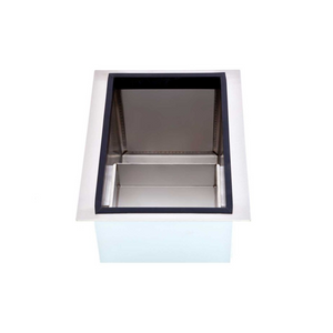 Lion Stainless Steel Drop In Ice Bin With Condiment Tray
