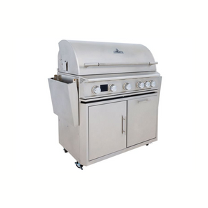 Blaze LTE PRO 40-Inch 5-Burner Gas Grill With Rear Infrared Burner & Rotisserie with Cart
