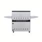 Blaze LTE PRO 40-Inch 5-Burner Gas Grill With Rear Infrared Burner & Rotisserie with Cart