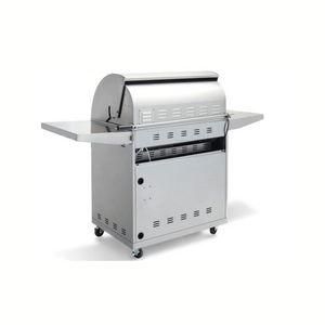 Blaze Professional LUX 34-Inch 3-Burner Gas Grill With Rear Infrared Burner with Cart with LED Lighting
