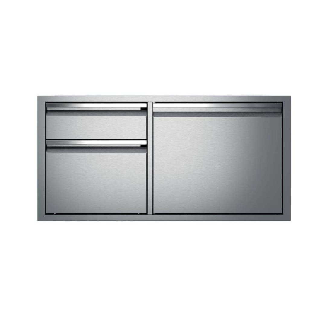 Twin Eagles 42-Inch Stainless Steel Access Door & Double Drawer Combo
