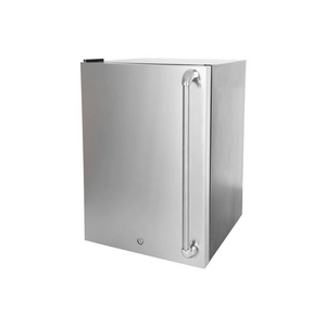 Blaze 20-Inch 4.4 Cu. Ft. Left Hinge Compact Refrigerator with Stainless Steel Door & Towel Bar Handle