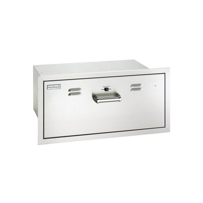 Fire Magic Premium Flush 30-Inch Built-In 110V Electric Stainless Steel Warming Drawer
