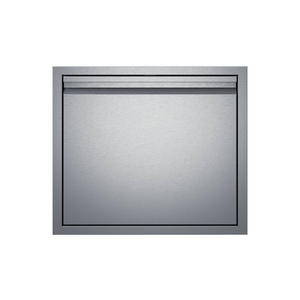 Twin Eagles 24-Inch Left-Hinged Stainless Steel Single Access Door with Soft-Close