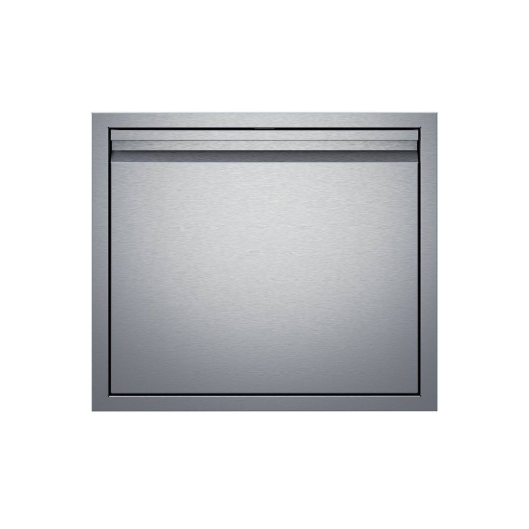 Twin Eagles 24-Inch Right-Hinged Stainless Steel Single Access Door with Soft-Close