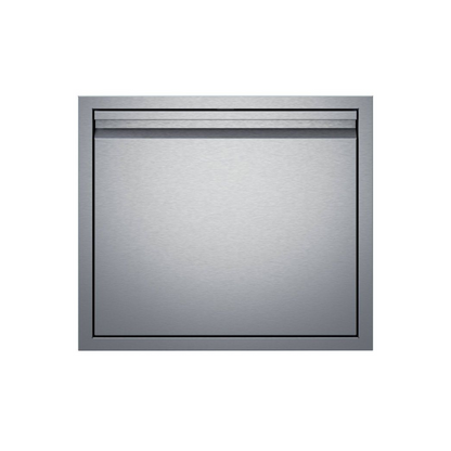 Twin Eagles 24-Inch Right-Hinged Stainless Steel Single Access Door with Soft-Close