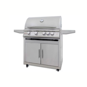 Blaze Premium LTE+ 32-Inch 4-Burner Gas Grill With Rear Infrared Burner & Lift-Assist Hood