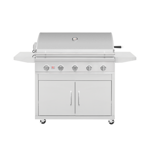 Summerset Sizzler Pro 40-Inch 5-Burner Gas Grill With Rear Infrared Burner