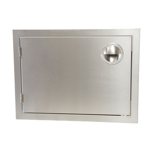 Luxor 17" x 24" Stainless Steel Horizontal Single Door Right Handle Slimline Series AHT-ADB-1724HR