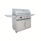 Blaze LTE PRO 40-Inch 5-Burner Gas Grill With Rear Infrared Burner & Rotisserie with Cart