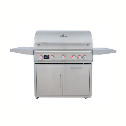 Blaze LTE PRO 40-Inch 5-Burner Gas Grill With Rear Infrared Burner & Rotisserie with Cart