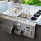 Lion 30-Inch Stainless Steel Built-In Bar Center