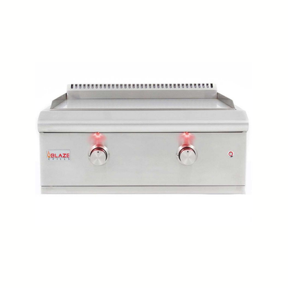 Blaze Premium LTE 30-Inch Built-In Gas Griddle With Lights