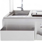 Lion 30-Inch Stainless Steel Built-In Bar Center