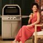 Blaze 26-Inch Built-In Gas Outdoor Pizza Oven W/ Rotisserie