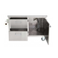 Lion 40-Inch Stainless Steel Grill Cart With Access Doors