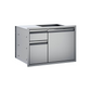 Twin Eagles 30-Inch Stainless Steel Access Door & Double Drawer Combo