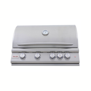 Blaze Premium LTE+ 32-Inch 4-Burner Built-In Gas Grill With Rear Infrared Burner & Lift-Assist Hood