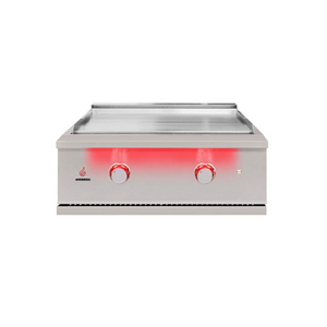 TrueFlame 30-Inch Stainless Steel Griddle