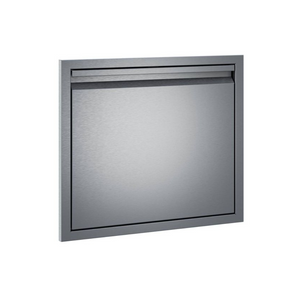 Twin Eagles 24-Inch Left-Hinged Stainless Steel Single Access Door with Soft-Close