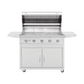 Summerset Sizzler Pro 40-Inch 5-Burner Gas Grill With Rear Infrared Burner