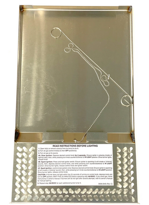 American Outdoor Grill Drip Tray With Match Holder (3085)