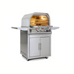 Blaze 26-Inch Freestanding Gas Outdoor Pizza Oven with Rotisserie & Cart