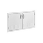 American Made Grills 33-Inch Stainless Steel Vented Double Access Door