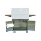 Lion 32-Inch Stainless Steel Grill Cart With Access Doors