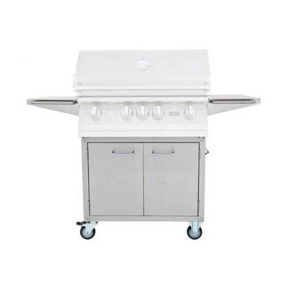 Lion 32-Inch Stainless Steel Grill Cart With Access Doors